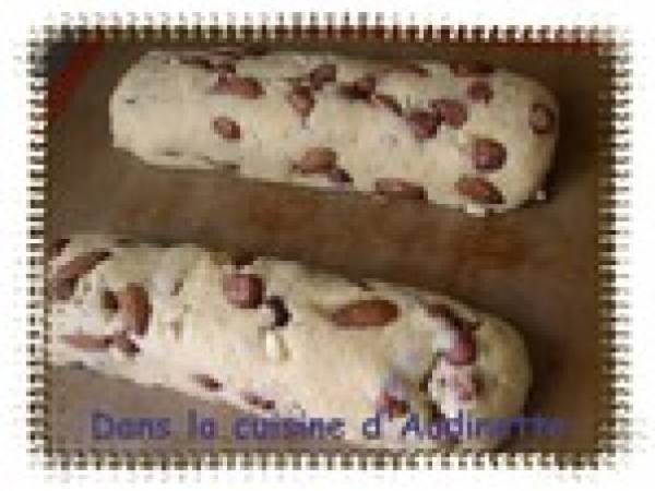 Croquants aux amandes, noisettes et pignons de pin - Préparation etape 3