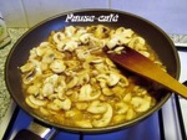 Le Feuilleté Parisien avec de la Mozzarella - Préparation etape 1