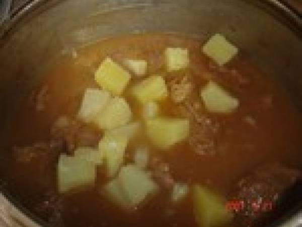 Viande de veau aux ananas/moutarde et pain d'épice - Préparation etape 3