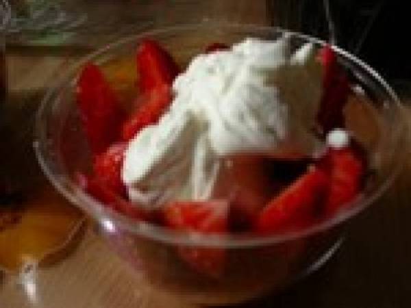 Coupelles Fraises Mascarpone Cookie Amande Citron .... - Préparation etape 5