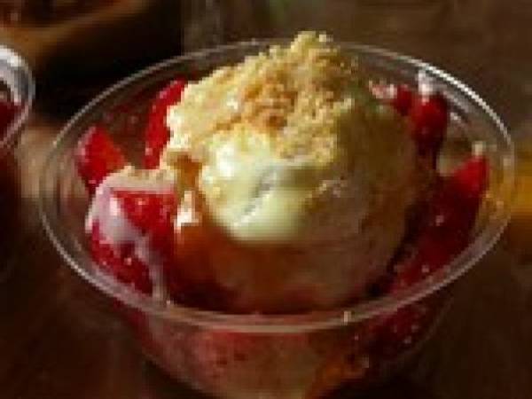 Coupelles Fraises Mascarpone Cookie Amande Citron .... - Préparation etape 6