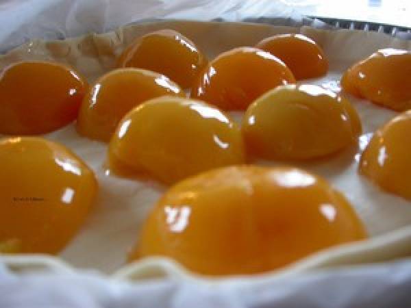 Tarte express aux abricots au sirop - Préparation etape 1