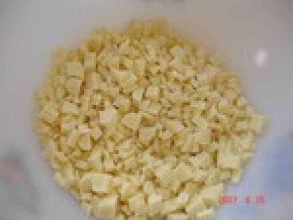 Mousse au chocolat blanc et coulis de citron vert, et fruits de la passion - Préparation etape 1