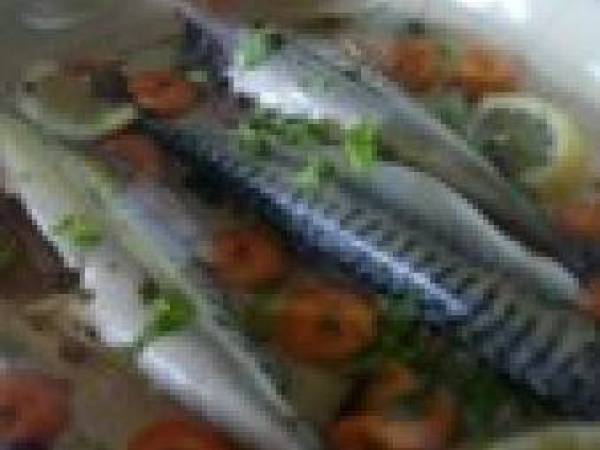 Maquereaux au Vin Blanc Maison - Préparation etape 2