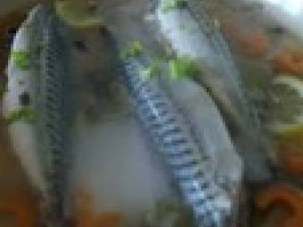 Maquereaux au Vin Blanc Maison - Préparation etape 3