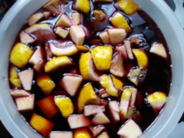 Sangria au Kiwi et Gingembre - Préparation etape 4