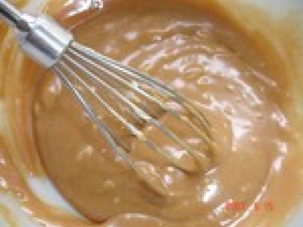 Mousse au chocolat blanc pralinée - Préparation etape 3