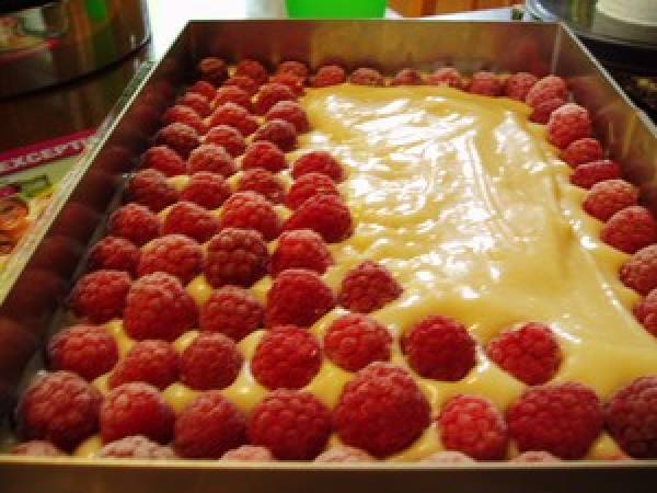 Framboisier des anniversaires - Préparation etape 5