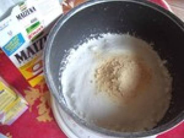 Tarte au flan et aux cerises aigres - Préparation etape 2