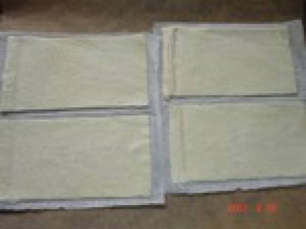 Mille feuille à la crème et aux framboises - Préparation etape 1