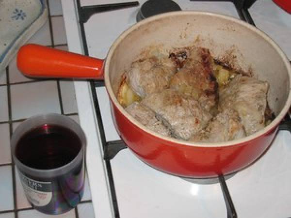 Sauté de veau au porto - Préparation etape 2