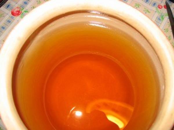 Sangria légère au vin blanc - Préparation etape 1