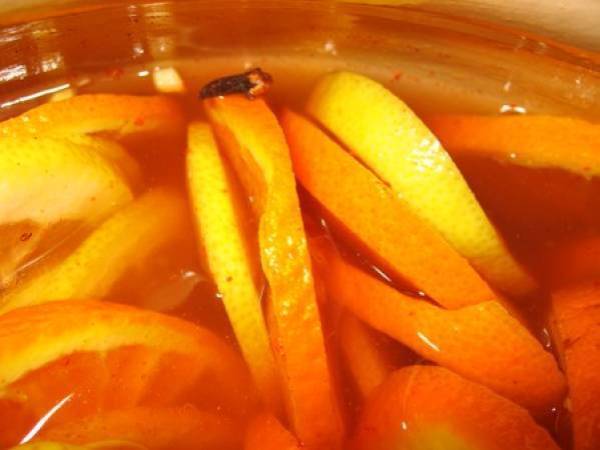 Sangria légère au vin blanc - Préparation etape 3