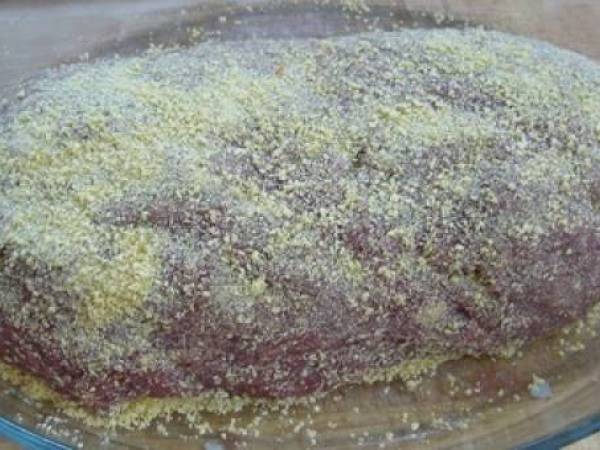 Delicatessen - Pain de viande klops - Préparation etape 3