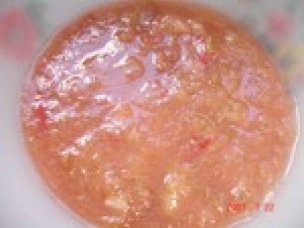 Tarte sablée aux fraises et à la crème de rhubarbe - Préparation etape 4