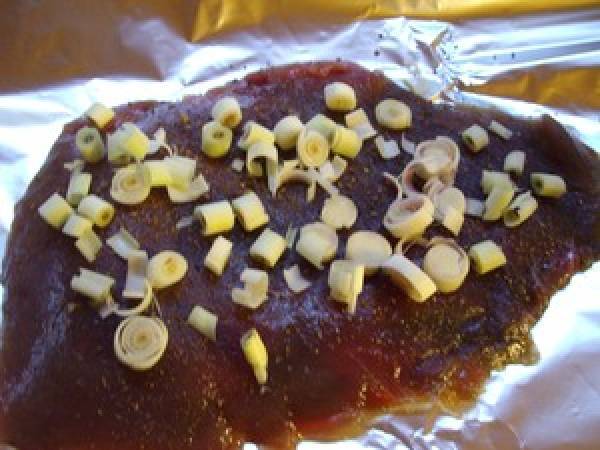 Opah-Saumon Rouge à la Citronelle - Préparation etape 1