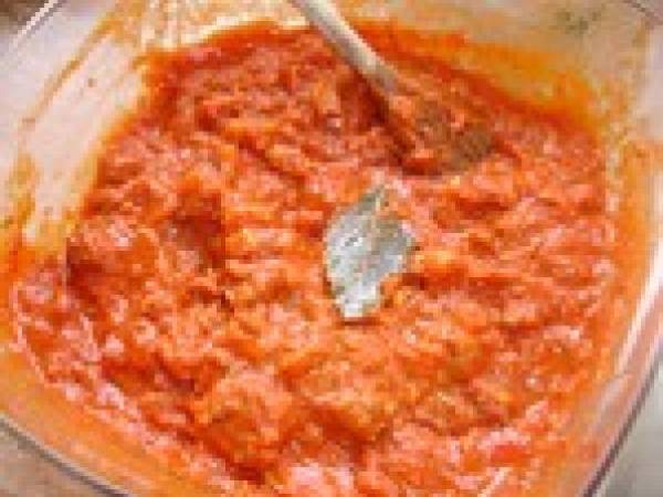 Lasagne aux aubergines, tomate crème - Préparation etape 1