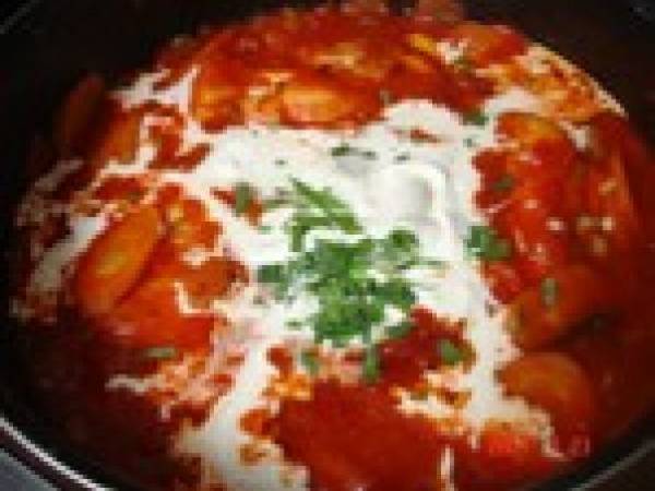 Poulet tomate crème au vin blanc - Préparation etape 4