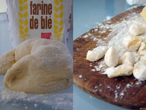 Gnocchi della mamma (gnocchi maison) - Préparation etape 3