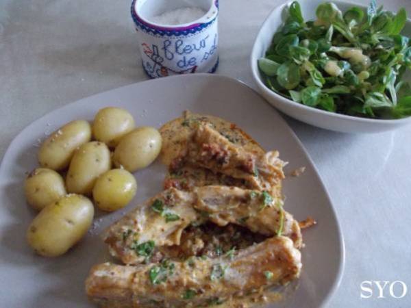 Roussette à la Crème de Chorizo de Mamigoz - Préparation etape 5