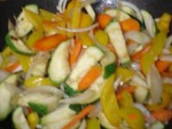 Poulet aux noix de cajou ( chinois) et boeuf aux oignons + photos de Talia - Préparation etape 3