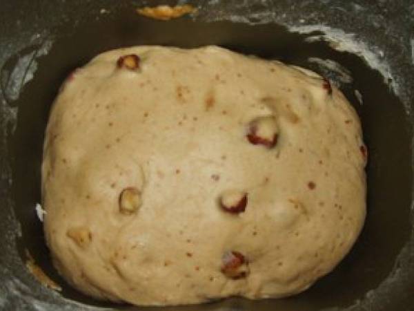 Pain au Levain Figues et Noisettes. - Préparation etape 3