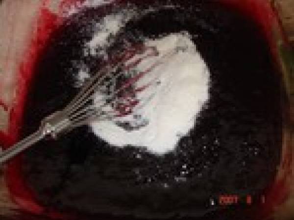 Pâtes de fruits au cassis et aux groseilles rouges - Préparation etape 2