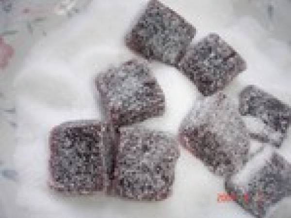 Pâtes de fruits au cassis et aux groseilles rouges - Préparation etape 6