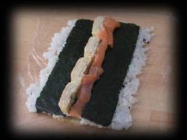 Maki arc-en-ciel... pour voir la vie en rose ! - Préparation etape 5