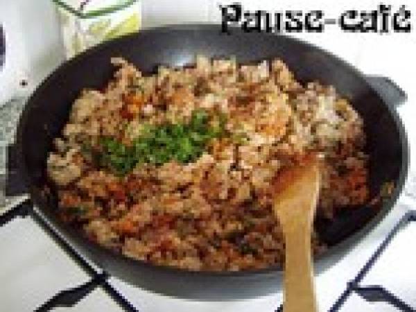 Terrine aux trois viandes : boeuf, porc, veau - Préparation etape 4