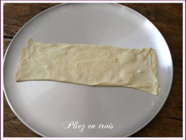 Msemen ou mes Crèpes feuilletées caramélisées - Préparation etape 3