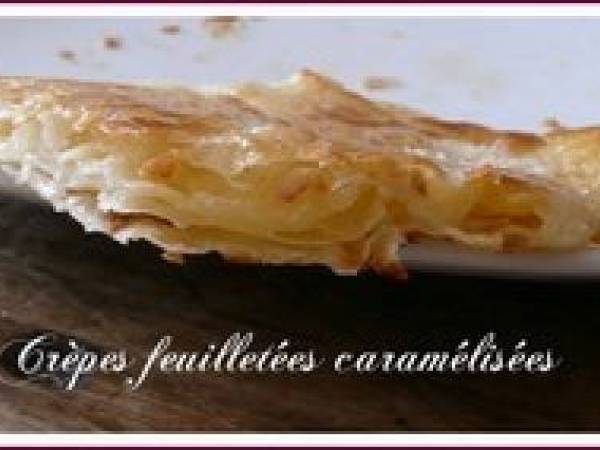 Msemen ou mes Crèpes feuilletées caramélisées - Préparation etape 5