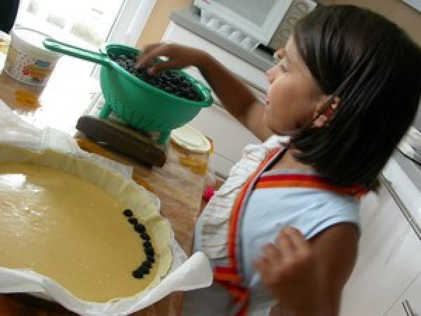 Tarte aux Mûres - Préparation etape 3