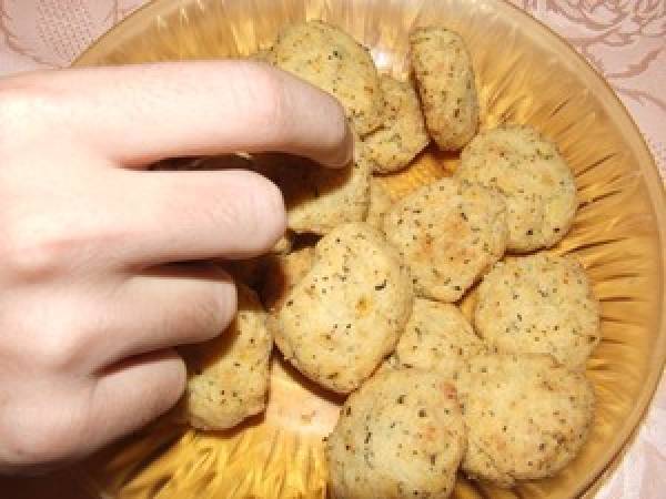 Sablés aux herbes de Provence et au piment d'Espelette - Préparation etape 5