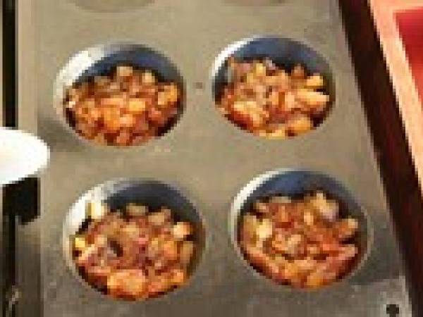 Tatin de pommes au quatre-quarts (Michel Bras) - Préparation etape 4