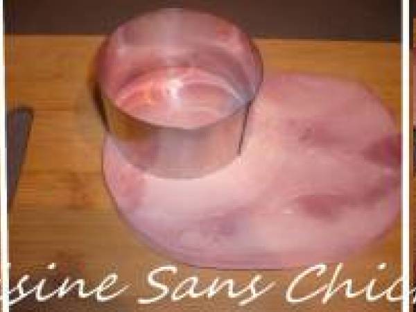 Hamburgers de coquillettes au jambon et mozzarella. - Préparation etape 5