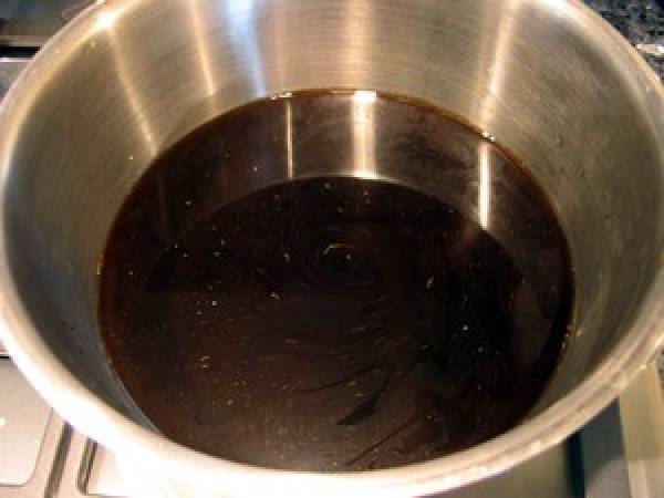 Sole poêlée purée aux cèpes et jus d'oignon d'après Régis Marcon - Préparation etape 2