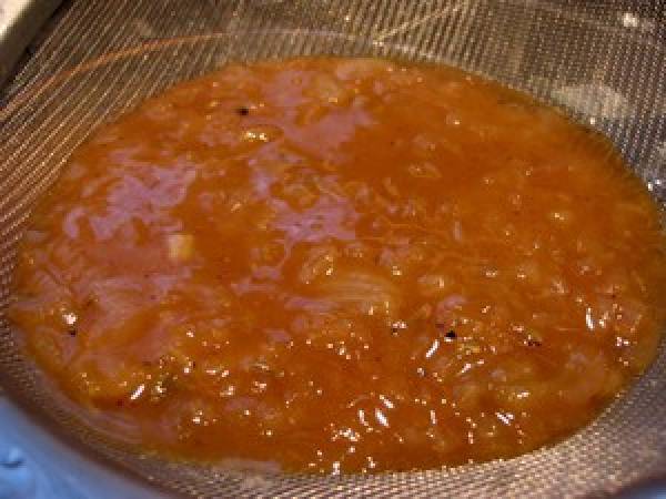 Sole poêlée purée aux cèpes et jus d'oignon d'après Régis Marcon - Préparation etape 4