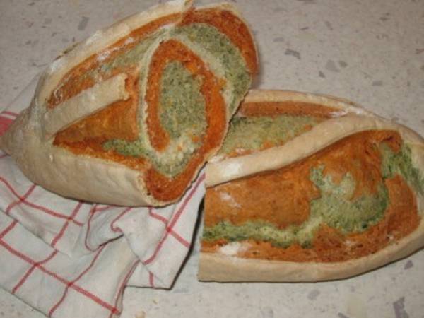 Le pain marbré de Marion - Préparation etape 1