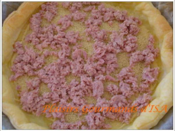 Leçon pas à pas : La Tarte au thon - Préparation etape 3