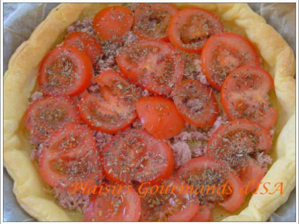 Leçon pas à pas : La Tarte au thon - Préparation etape 4