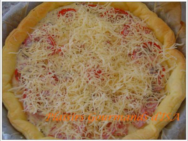 Leçon pas à pas : La Tarte au thon - Préparation etape 5