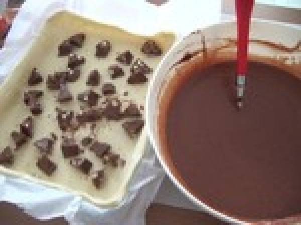 Tarte au Toblerone - Préparation etape 3