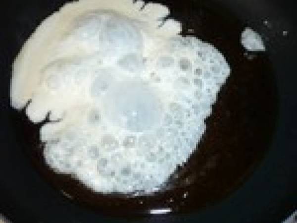 Nems à la banane et ganache, caramel au beurre salé - Préparation etape 3