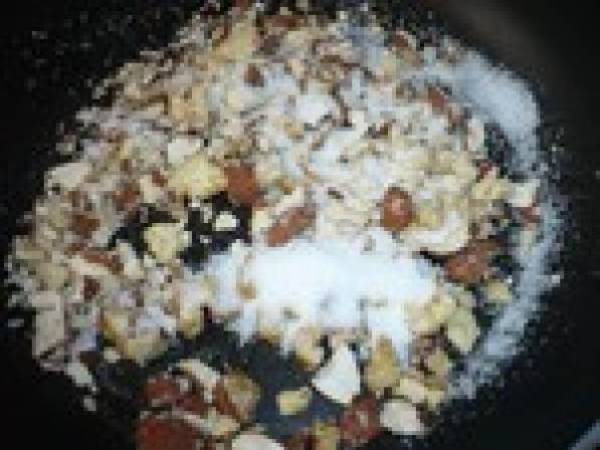 Nems à la banane et ganache, caramel au beurre salé - Préparation etape 6