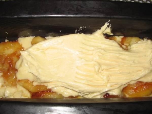 Cake aux pommes caramélisées - Préparation etape 5