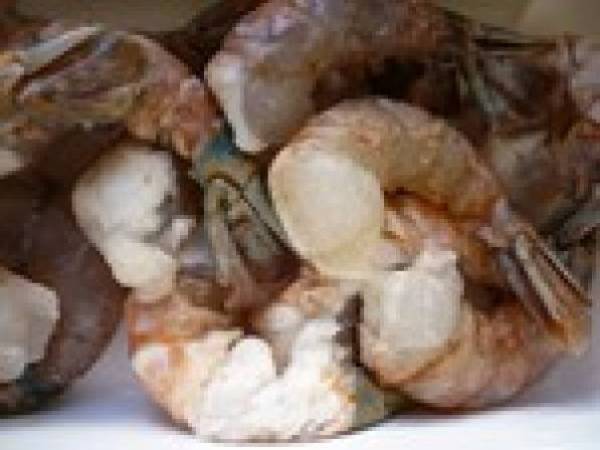 Gratin de scampis au pastis et baies roses - Préparation etape 1