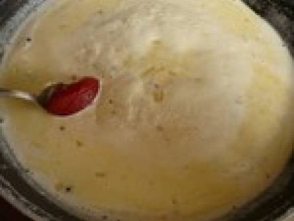 Gratin de scampis au pastis et baies roses - Préparation etape 4