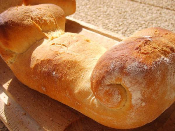 Pain Porte-Manteau. - Préparation etape 6