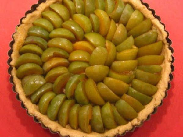 Tarte aux reines claudes - Reine Claude-Kuchen - Préparation etape 3